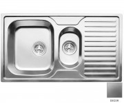 Мийка на півтори чаші CRYSTAL  UA 7302 ZS DECOR