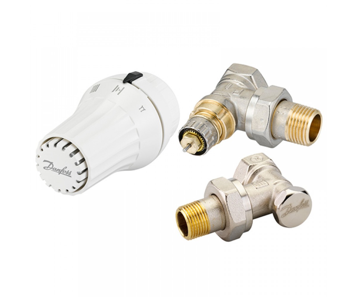 1/2 кутовий комплект для підключення DANFOSS  013G5173 013G5173