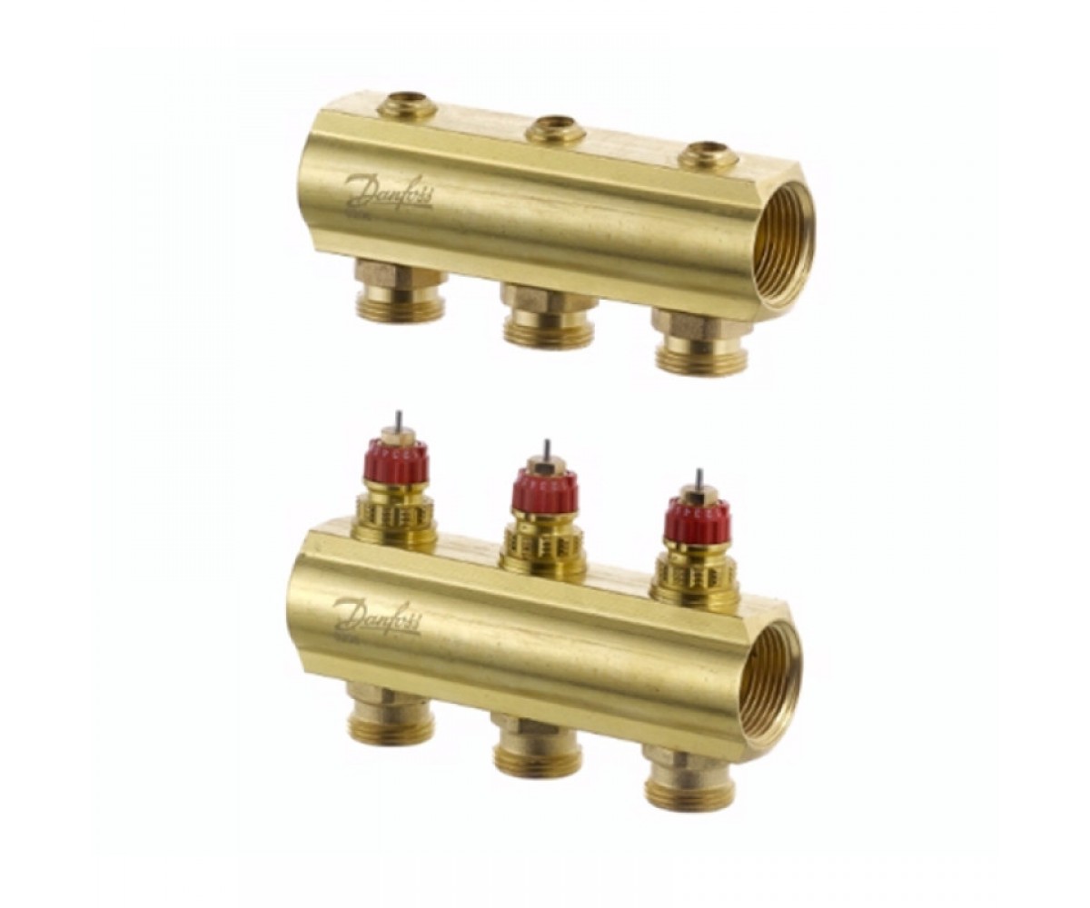 Колектор на 3 контури DANFOSS FHF-3 088U0503 088U0503