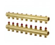 Колектор на 9 контурів DANFOSS FHF-9 088U0509