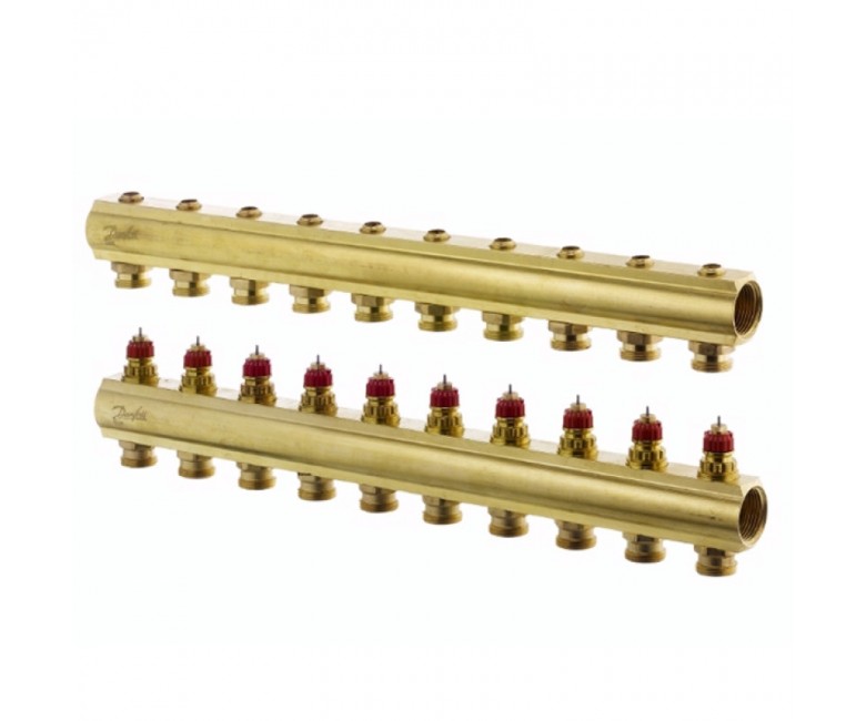 Колектор на 10 контурів DANFOSS FHF-10 088U0510 088U0510