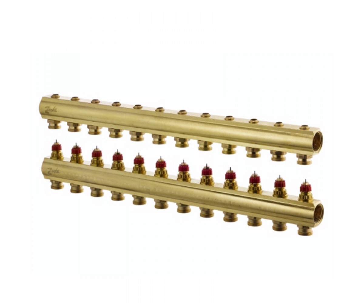 Колектор на 12 контурів DANFOSS FHF-12 088U0512 088U0512