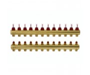Колектор з витратоміром 12 виходів DANFOSS FHF-12F 088U0532