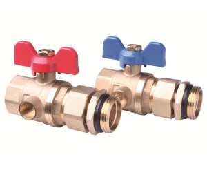 Комплект шаровых кранов 1 DANFOSS FHF-BV 088U0822