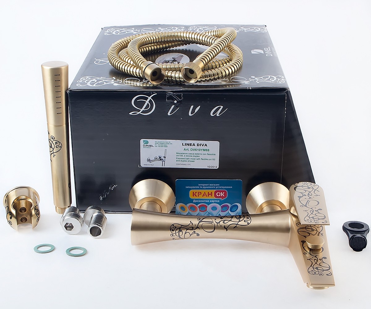Смеситель  DIVA DEKORA DV610YM88:Фото 4