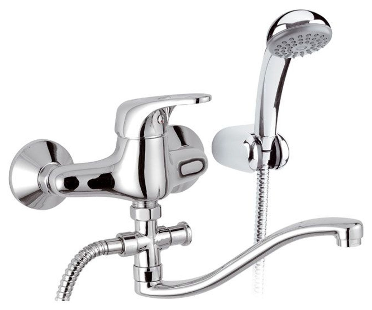 Змішувач для ванни і душа DANIEL ECO ES5623SCR ES5623SCR