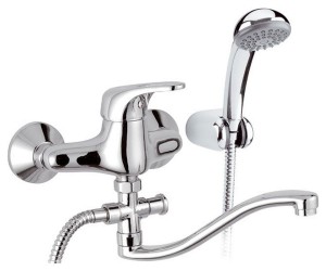 Змішувач для ванни і душа DANIEL ECO ES5623SCR