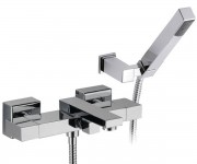 Смеситель с гарнитурой DANIEL TWIN W4302CR