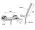 Смеситель хромированый  TILLY Y4433ACR:Чертеж 