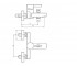 Смеситель для ванны  GINGER BDG 010M:Чертеж 