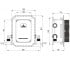 Скрытая часть смесителя с переключателем  BOX BXY_X44T:Чертеж 