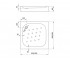 Квадратный поддон 90х90 см  CORNER KTC_041B:Чертеж 