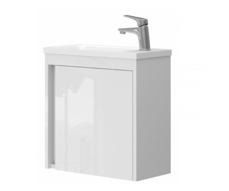 Тумба 50 см з умивальником DEVIT  063050W 063050W