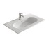 074817V ACQUA тумба 80 з овальною раковиною, темний горіх (1 сорт)  ACQUA 074817V:Фото 2