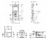 Инсталляция + унитаз  QUADRA 111.153.00.1+111.839.00.1+2030140:Чертеж 