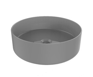 1512137G ALLROUND раковина тонкостінна, сіра (1 сорт) DEVIT  1512137G