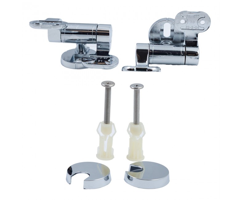 3013142 Charlestone Кріплення д/кришки унітазу 3010142, soft-close (1 сорт) DEVIT  3013142 3013142