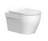 3020110 LAGUNA Підвісний безобідковий унітаз+кришка quick-fix, soft-close (1 сорт) DEVIT  3020110 3020110