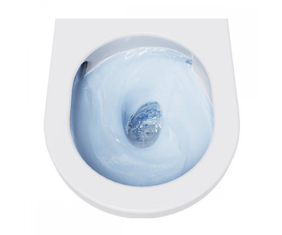 3030140G ART 3.0 підвісний безобідковий унітаз з кришкою soft-close, Vortex Flush, сірий мат (1 сорт)  3030140G:Фото 3