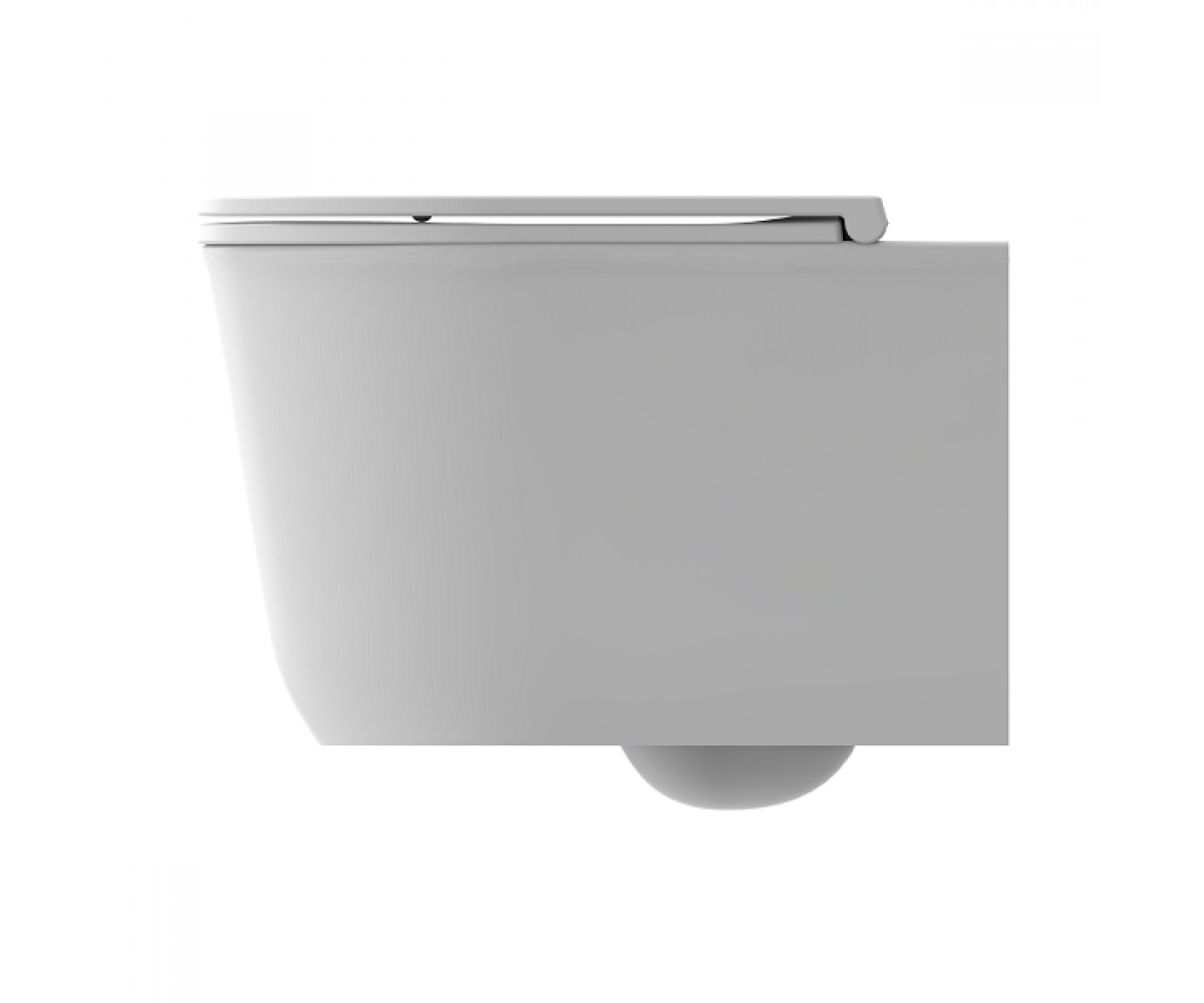 320150 STYLE унітаз підвісний безобідковий з кришкою soft close, Vortex Flush (1 сорт)  STYLE 320150:Фото 3