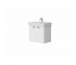 484060W Flow Тумба 60 з умивальником та ручками, білий матовий (1 сорт) DEVIT  484060W 484060W