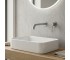 550537BN Flow змішувач для раковини прихованого монтажу, brushed nickel (1 сорт) DEVIT  550537BN 550537BN