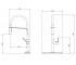 Кухонный смеситель  LAGUNA 56110B:Чертеж 