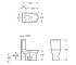 5810020 Life компакт з кришкою soft-close безобідковий, Vortex Flush, білий (1 сорт)  5810020:Чертеж 