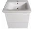 753055W FRAME біла глянцева тумба 55см з раковиною та сифоном (1 сорт)  753055W:Фото 2