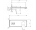 Смеситель для раковины  UP UP 8101X120:Чертеж 