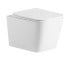DBS71051111W Balance Square підвісний безобідковий унітаз з кришкою soft-close, Vortex Flush, білий глянець (1 сорт)  DBS7105111
