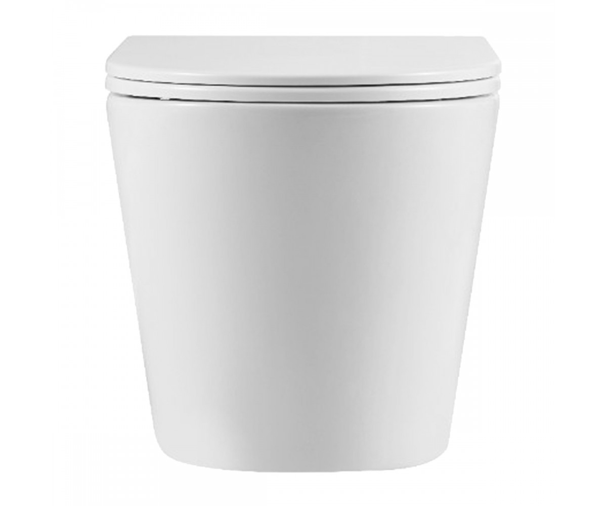 DCA0530111W Calma унітаз підвісний 515x355x365mm з кришкою soft-close, Vortex Flush, білий глянець (1 сорт)  DCA0530111W:Фото 13