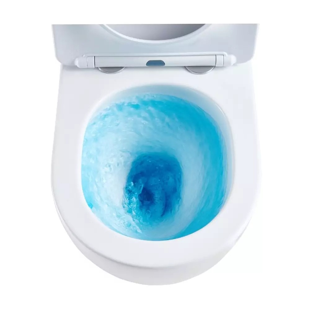 DFL0460111MB Flow унітаз підвісний 495x365x365mm з кришкою soft-close, Vortex Flush, матовий чорний (1 сорт)  DFL0460111MB:Фото 