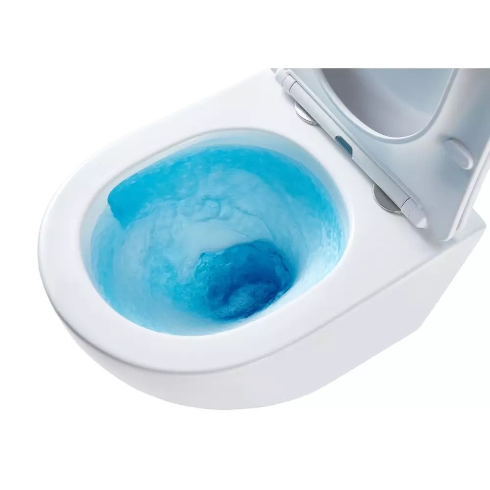 DFL0460111MB Flow унітаз підвісний 495x365x365mm з кришкою soft-close, Vortex Flush, матовий чорний (1 сорт)  DFL0460111MB:Фото 