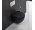 DFL0460111MB Flow унітаз підвісний 495x365x365mm з кришкою soft-close, Vortex Flush, матовий чорний (1 сорт)  DFL0460111MB:Фото 