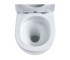 DFL0460111W Flow унітаз підвісний 495*365*365mm з кришкою soft-close, Vortex Flush, білий глянець (1 сорт)  DFL0460111W:Фото 10