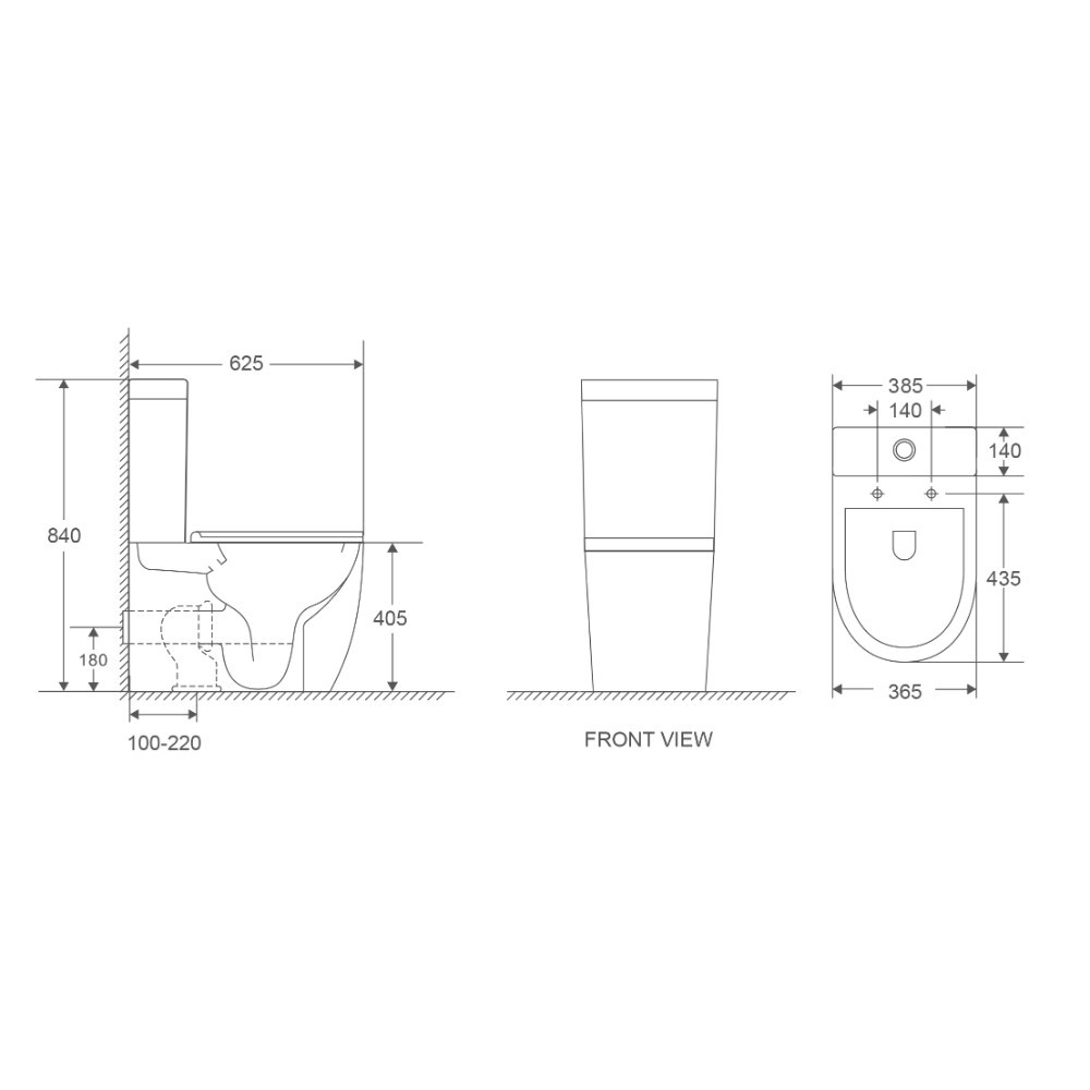 DFL0460211W Flow Компакт 630x390x840 mm з кришкою soft-close, Vortex Flush, білий глянець (1 сорт) DEVIT  DFL0460211W DFL0460211W