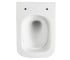DFL0520111W Flow square підвісний безобідковий унітаз з кришкою soft-close, Vortex Flush, білий глянець (1 сорт)  DFL0520111W:Фо
