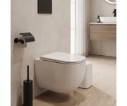 DFO1160111W Forma унітаз підвісний 480x340x350mm з кришкою soft-close, Vortex Flush, білий глянець (1 сорт) DEVIT  DFO1160111W