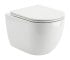 DFO1160111W Forma унітаз підвісний 480x340x350mm з кришкою soft-close, Vortex Flush, білий глянець (1 сорт)  DFO1160111W:Фото 1