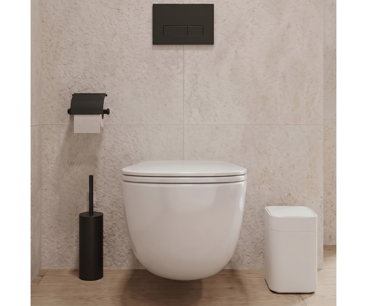 DFO1160111W Forma унітаз підвісний 480x340x350mm з кришкою soft-close, Vortex Flush, білий глянець (1 сорт)  DFO1160111W:Фото 2