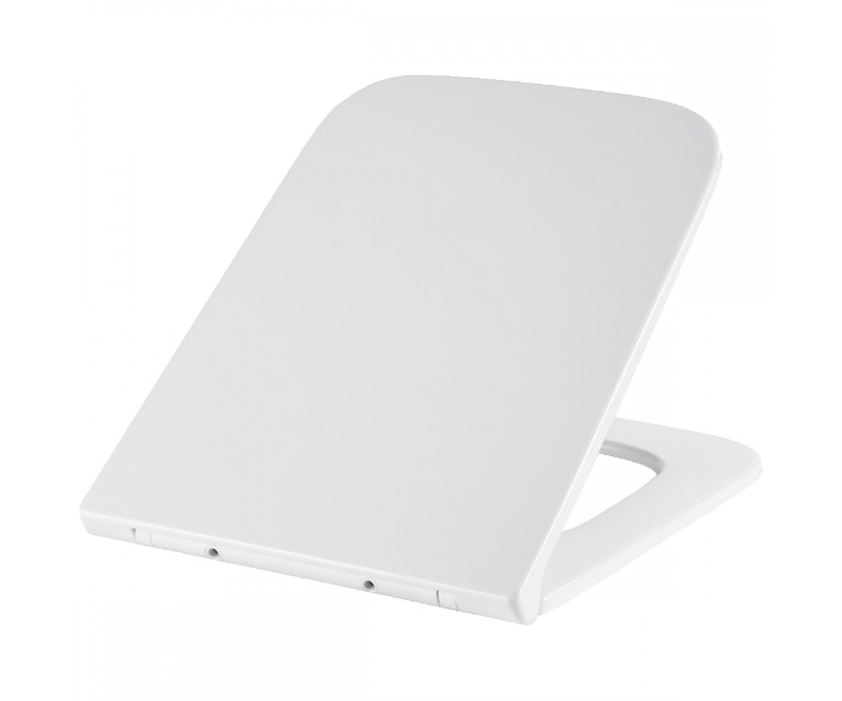 DGR0760111W Grid кришка для унітазу з soft-close механізмом, білий глянець (1 сорт)  DGR0760111W:Фото 5