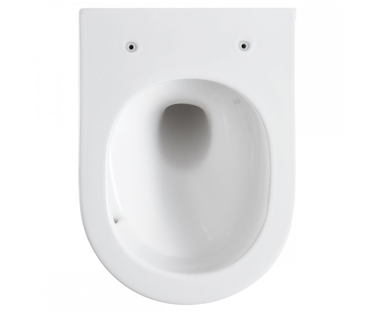 DUN0930111W Unda унітаз підвісний 495x360x390mm з кришкою soft-close, Vortex Flush, білий глянець (1 сорт)  DUN0930111W:Фото 10
