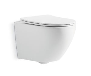 DUN30201111W Universal Підвісний безобідковий унітаз з кришкою soft-close та Vortex Flush, білий (1 сорт) DEVIT UNIVERSAL DUN30201111W
