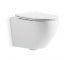 DUN30201111W Universal Підвісний безобідковий унітаз з кришкою soft-close та Vortex Flush, білий (1 сорт) DEVIT UNIVERSAL DUN30201111W DUN30201111W