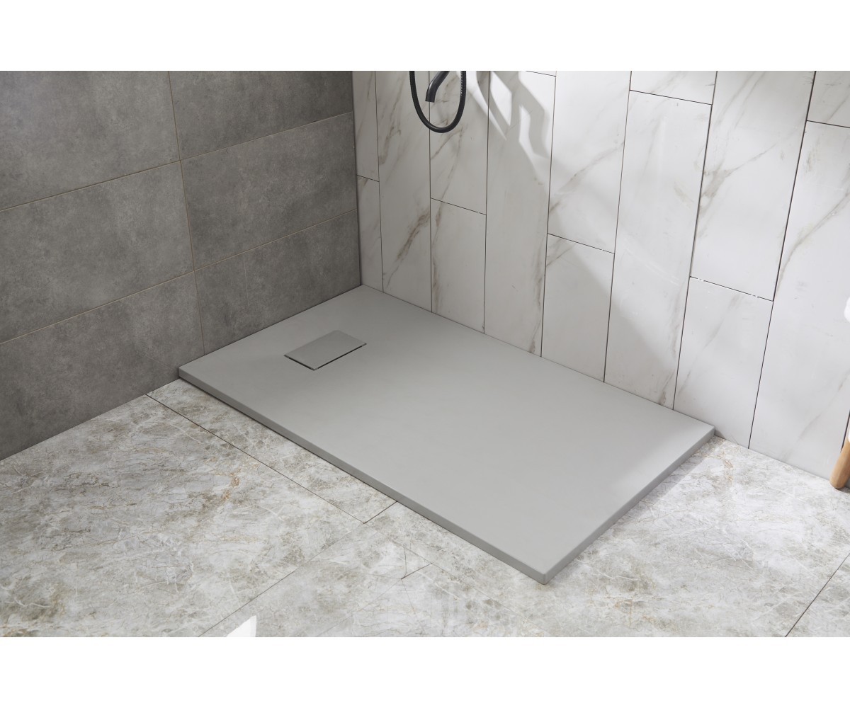 Піддон LA PIETRA квадратний 90*90 см, grey  DM4C003GR:Фото 2