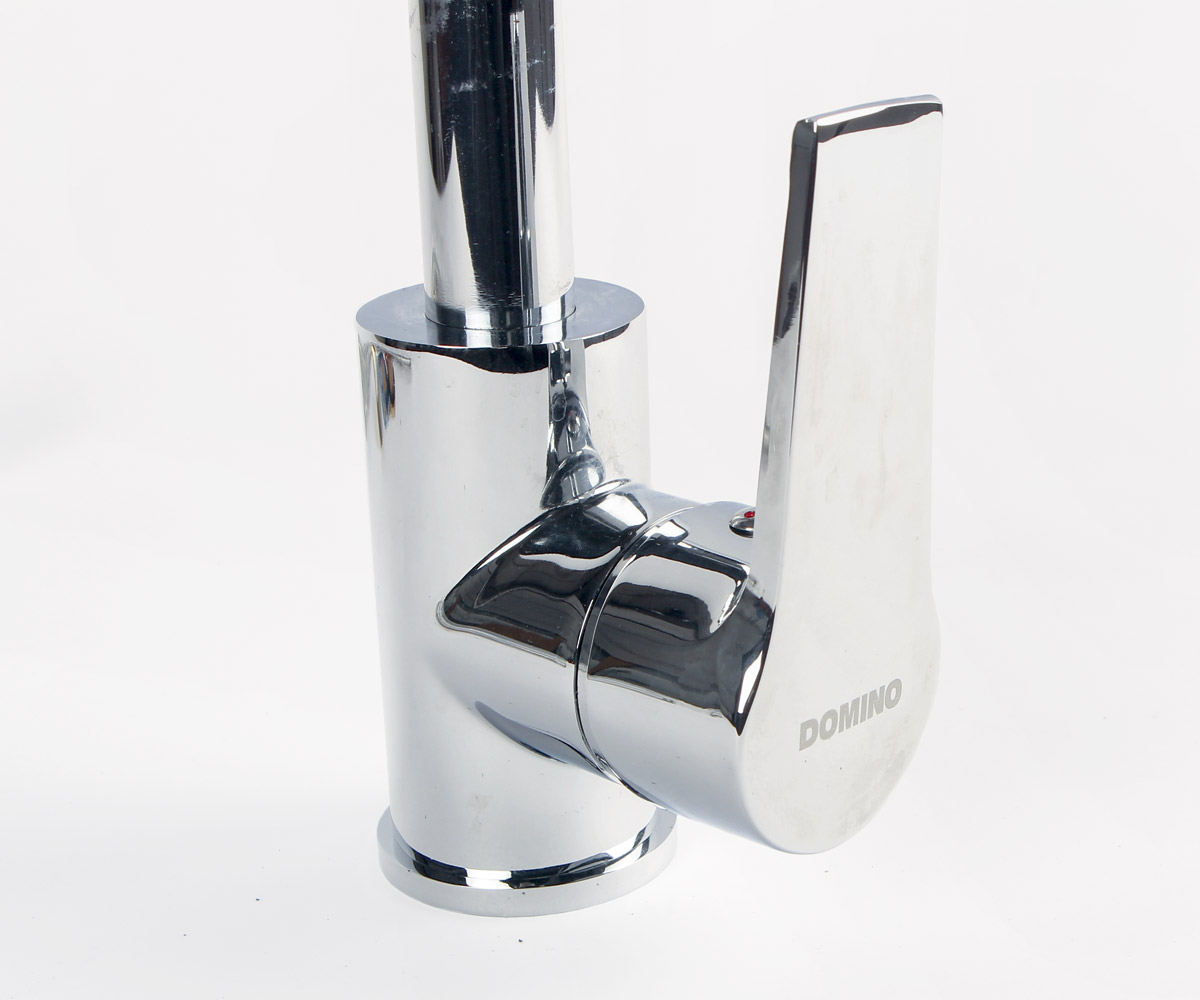 Кухонный смеситель  BLITZ DBC-203 LR CHROM-BLACK:Фото 5