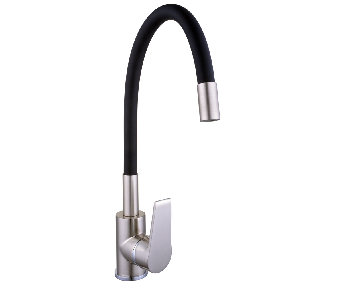 Змішувач для кухні DOMINO BLITZ DBC-203 LR STEEL-BLACK DBC-203 LR STEEL-BLACK