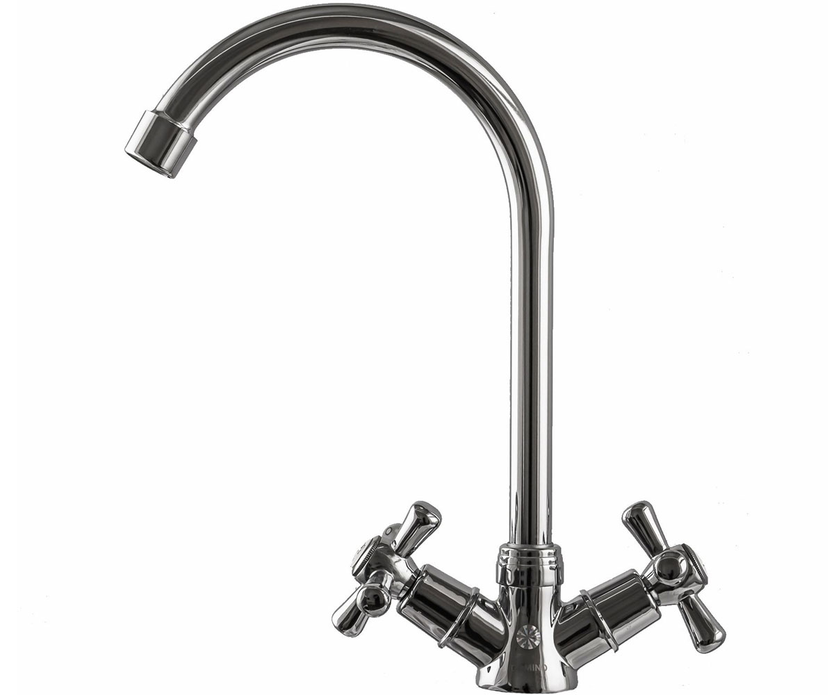 Змішувач двохвентильний DOMINO  DK-H104-2N-CHROM DK-H104-2N-CHROM