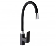 Змішувач кухонний DOMINO  DMM-203 LR-BLACK-BLACK